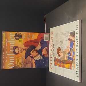 🏴󠁧󠁢󠁳󠁣󠁴󠁿 Outlander book & 🖍coloring book 🖍 brand ne